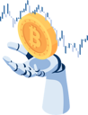 پیش‌نمایش فایل ai-bitcoin-analysis-5717138 از پک مجموعه مفهوم کسب‌وکار ایزومتریک
