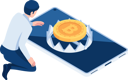 پیش‌نمایش فایل cryptocurrency-investment-risk-5799566 از پک مجموعه مفهوم کسب‌وکار ایزومتریک