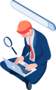 پیش‌نمایش فایل business-searching-something-on-internet-5808125 از پک مجموعه مفهوم کسب‌وکار ایزومتریک