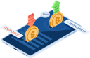 پیش‌نمایش فایل cryptocurrency-exchange-platform-5808128 از پک مجموعه مفهوم کسب‌وکار ایزومتریک