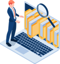 پیش‌نمایش فایل file-management-5808142 از پک مجموعه مفهوم کسب‌وکار ایزومتریک