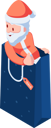 پیش‌نمایش فایل santa-claus-sitting-in-shopping-bag-5864259 از پک فعالیت کسب‌وکار