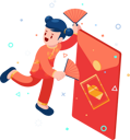 پیش‌نمایش فایل chinese-woman-celebrating-with-red-envelope-5893693 از پک کسب و کار