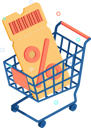 پیش‌نمایش فایل discount-coupon-inside-shopping-cart-5893676 از پک کسب و کار