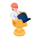 پیش‌نمایش فایل businessman-showing-thumbs-up-inside-trophy-5950870 از پک کسب و کار