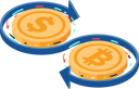 پیش‌نمایش فایل exchanging-between-dollar-coin-and-bitcoin-5950855 از پک کسب و کار