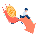 پیش‌نمایش فایل businessman-running-on-fluctuated-market-chart-with-bitcoin-7117340 از پک کسب و کار