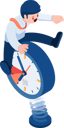 پیش‌نمایش فایل business-riding-clock-8200187 از پک کسب و کار