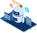 پیش‌نمایش فایل artificial-intelligence-chatbot-8962623 از پک کسب‌وکار ایزومتریک
