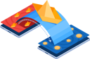 پیش‌نمایش فایل boat-move-from-red-to-blue-ocean-8683255 از پک کسب‌وکار ایزومتریک