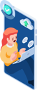 پیش‌نمایش فایل businesswoman-work-from-home-8841394 از پک کسب‌وکار ایزومتریک