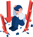 پیش‌نمایش فایل financial-crisis-8771195 از پک کسب‌وکار ایزومتریک