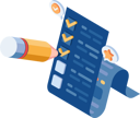 پیش‌نمایش فایل business-checklist-9288899 از پک مجموعه مفهوم کسب‌وکار ایزومتریک