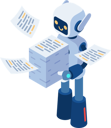 پیش‌نمایش فایل ai-robot-carrying-stack-of-paperwork-10402675 از پک کسب و کار