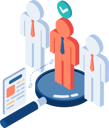 پیش‌نمایش فایل job-recruitment-and-hiring-10795719 از پک مجموعه مفهوم کسب‌وکار ایزومتریک