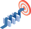 پیش‌نمایش فایل arrow-cross-the-wall-to-successful-target-10621661 از پک کسب و کار
