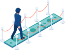 پیش‌نمایش فایل successful-career-path-11415399 از پک مجموعه مفهوم کسب‌وکار ایزومتریک