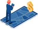 پیش‌نمایش فایل businessman-use-gps-navigation-to-track-money-11529527 از پک کسب و کار