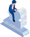پیش‌نمایش فایل businessman-writing-on-document-11529528 از پک کسب و کار