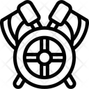 پیش‌نمایش فایل two-axes-and-shield-7133325 از پک وایکینگ‌ها