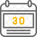 پیش‌نمایش فایل 30-date-7891121 از پک تقویم