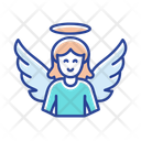 پیش‌نمایش فایل angel-icon-12949660 از پک ضروری