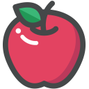 پیش‌نمایش فایل apple-fruit-food-vitamin-healthy از پک میوه ای