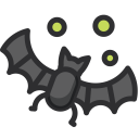 پیش‌نمایش فایل bat-halloween-scary-fly-mammal-animal از پک هالووین