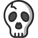 پیش‌نمایش فایل skull-bone-evil-halloween-scary از پک هالووین