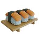 پیش‌نمایش فایل sushi-plate-7194293 از پک غذای آسیایی