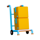 پیش‌نمایش فایل logistics-trolley-5763045 از پک خدمات تحویل کالا