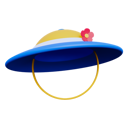 پیش‌نمایش فایل beach-hat-8657851 از پک تابستان و تعطیلات