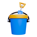 پیش‌نمایش فایل sand-bucket-8657880 از پک تابستان و تعطیلات