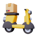 پیش‌نمایش فایل delivery-scooter-8998476 از پک خدمات تحویل کالا