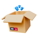 پیش‌نمایش فایل open-box-8998290 از پک خدمات تحویل کالا