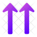 پیش‌نمایش فایل double-up-arrows-5900882 از پک پیکان ها