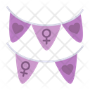 پیش‌نمایش فایل feminism-garlands-2102825 از پک روز زن