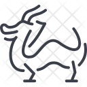 پیش‌نمایش فایل dragon-23 از پک مجموعه آیکون های نازک چین