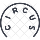 پیش‌نمایش فایل circus-67 از پک مجموعه آیکون های نازک سیرک