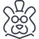 پیش‌نمایش فایل bear-230 از پک حیوانات هیپستر با خط نازک