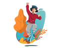 پیش‌نمایش فایل young-boy-celebrating-his-success-2112231 از پک صفحه فرود