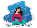 پیش‌نمایش فایل young-lady-writing-business-blog-with-research-in-digital-pad-2112239 از پک صفحه فرود