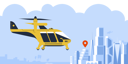 پیش‌نمایش فایل helicopter-landing-on-helipad-5204646 از پک تاکسی هوایی