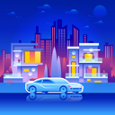 پیش‌نمایش فایل driverless-car-8381954 از پک ماشین و شهر