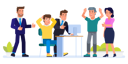 پیش‌نمایش فایل businessman-looking-at-hardworking-team-8637074 از پک کسب و کار