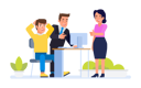 پیش‌نمایش فایل businessman-motivating-team-member-8637072 از پک کسب و کار