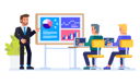 پیش‌نمایش فایل businessman-presenting-data-statistics-to-employees-8637069 از پک کسب و کار