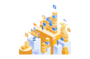 پیش‌نمایش فایل blockchain-network-11511488 از پک بلاکچین ایزومتریک