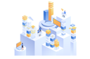 پیش‌نمایش فایل digital-block-technology-11523818 از پک بلاکچین