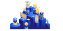 پیش‌نمایش فایل digital-blocks-connection-with-each-other-11523835 از پک بلاکچین